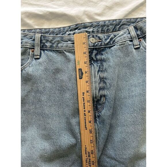 Old Navy Denim High Rise Secret Smooth Pockets Midi Skirt Plus Size 24 3XL - Picture 10 of 13